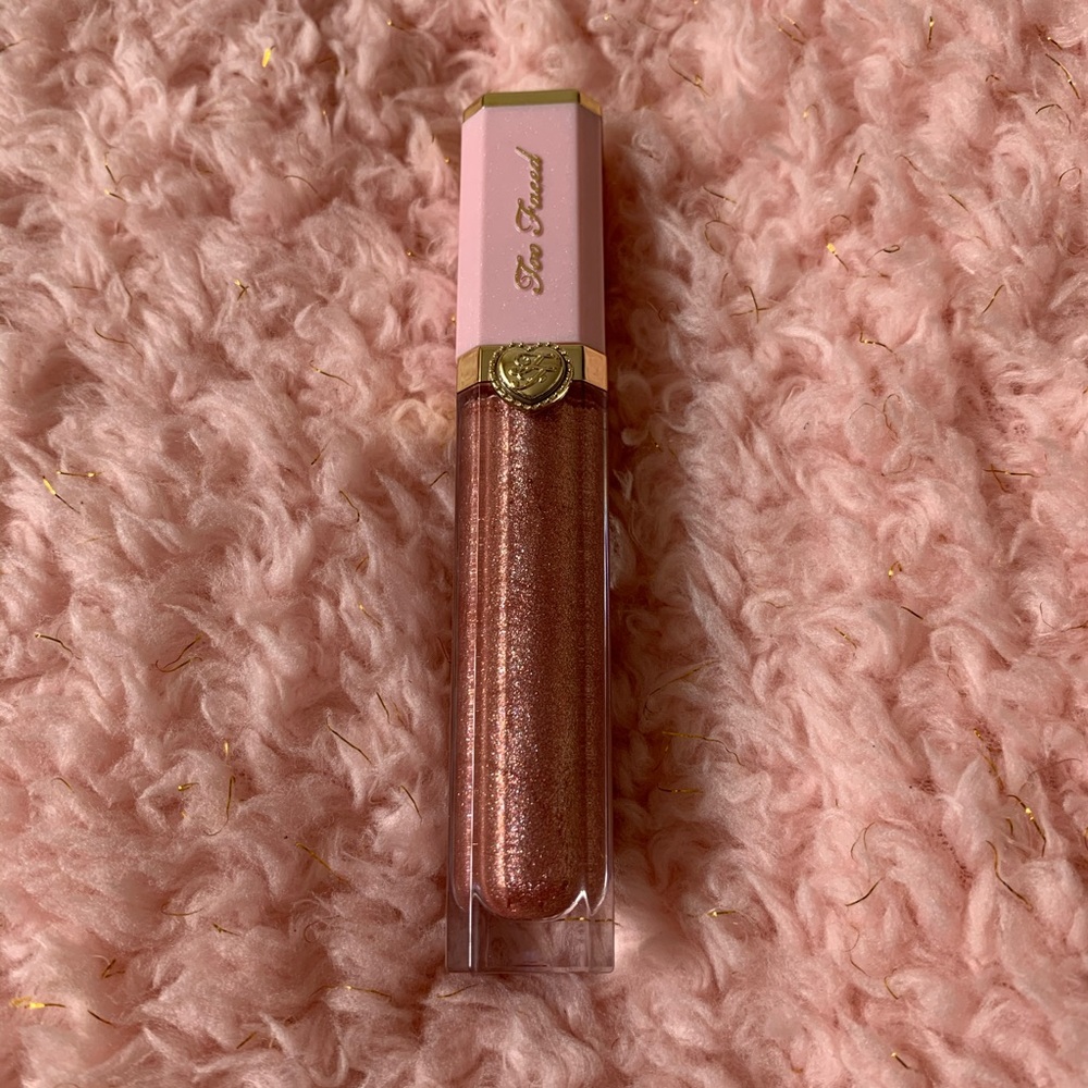 Too Faced sparkling lipgloss 💫💕